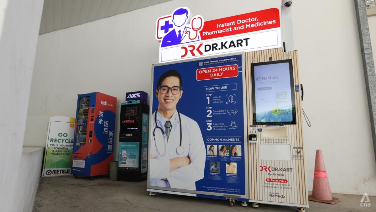 Commentary: Vending machines for healthcare seem strange, but they’re a step in the right direction