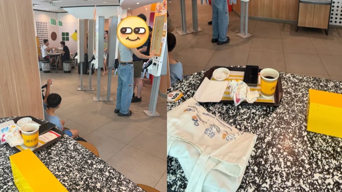 “This Is Singapore”: Netizen After Seeing Phone Left Unattended & Un-stolen On Table At McDonald’s
