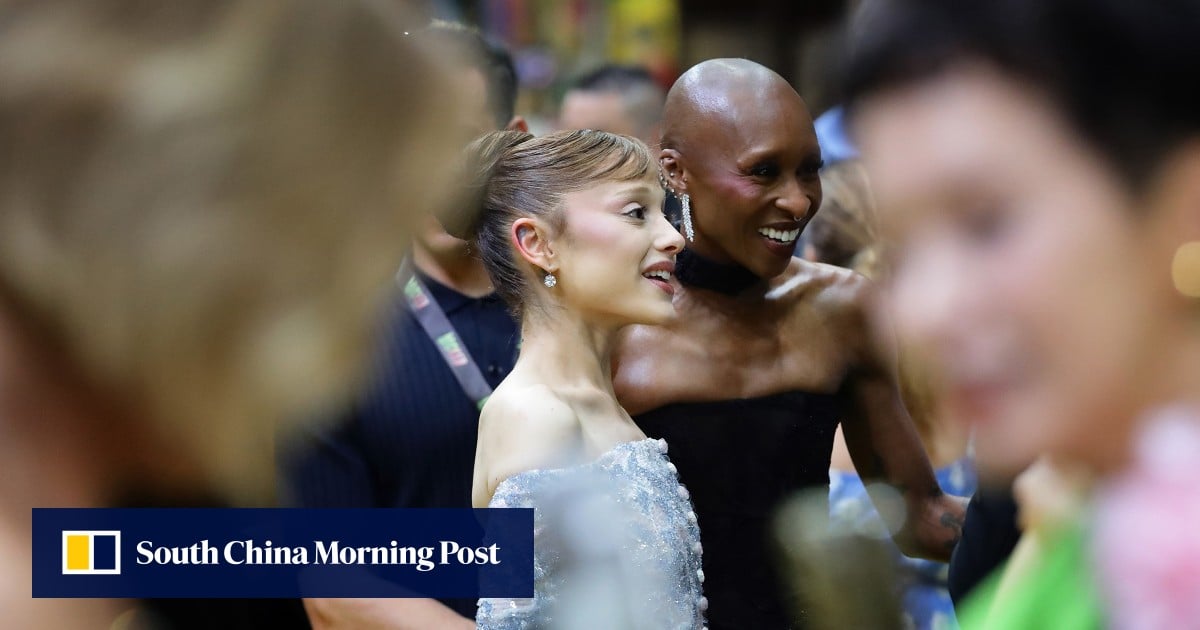 Serial intruder grabs Ariana Grande at Wicked premiere in Singapore