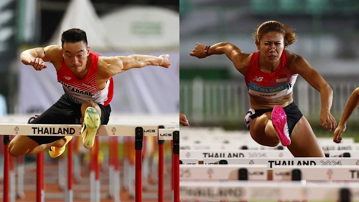 Singapore’s hurdlers stay positive after national records at SEA Games annulled due to technical issues