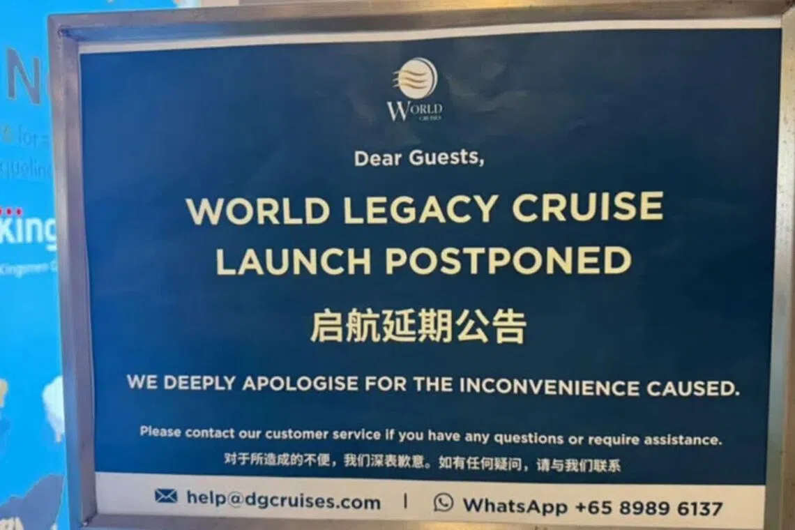 Some customers rankled after World Cruises postpones preview voyage days before setting sail