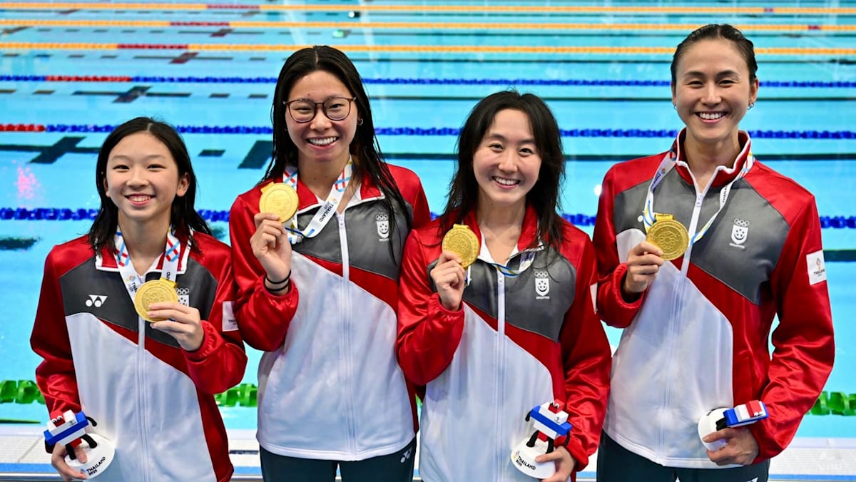 Singapore’s swimmers end Games with 19 golds, showed ‘resilience’ amid new regional threats, says head coach