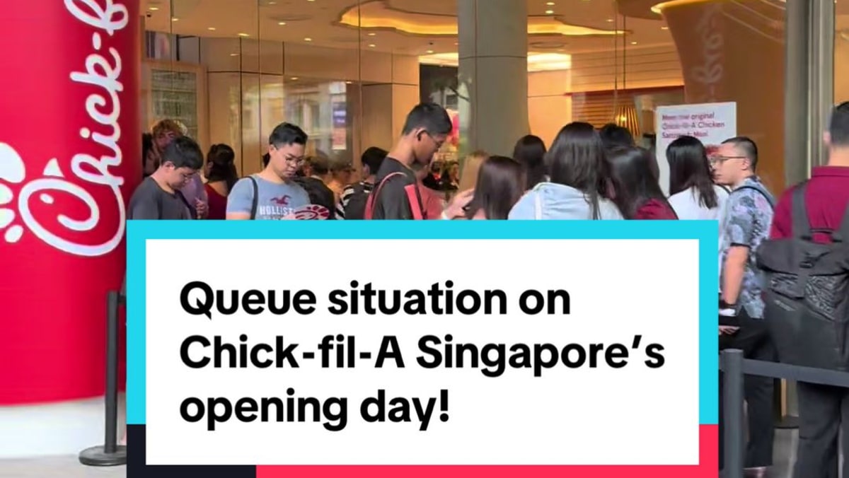 Chick-fil-A opens its first Singapore outlet today, and