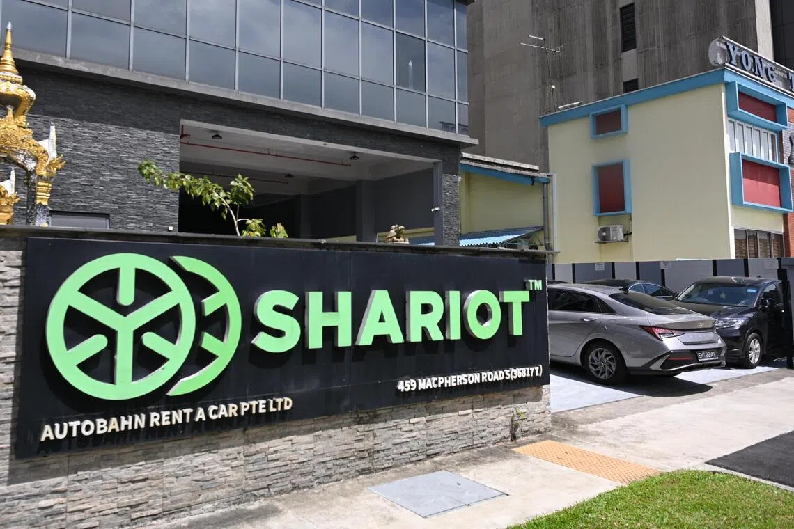 S’pore car-sharing service Shariot pauses vehicle rental services ‘until further notice’