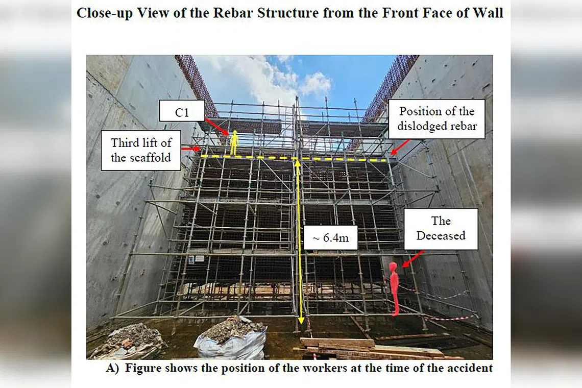 Worker dislodged 62kg steel bar that fell and killed colleague in 2024 Tuas accident: Coroner