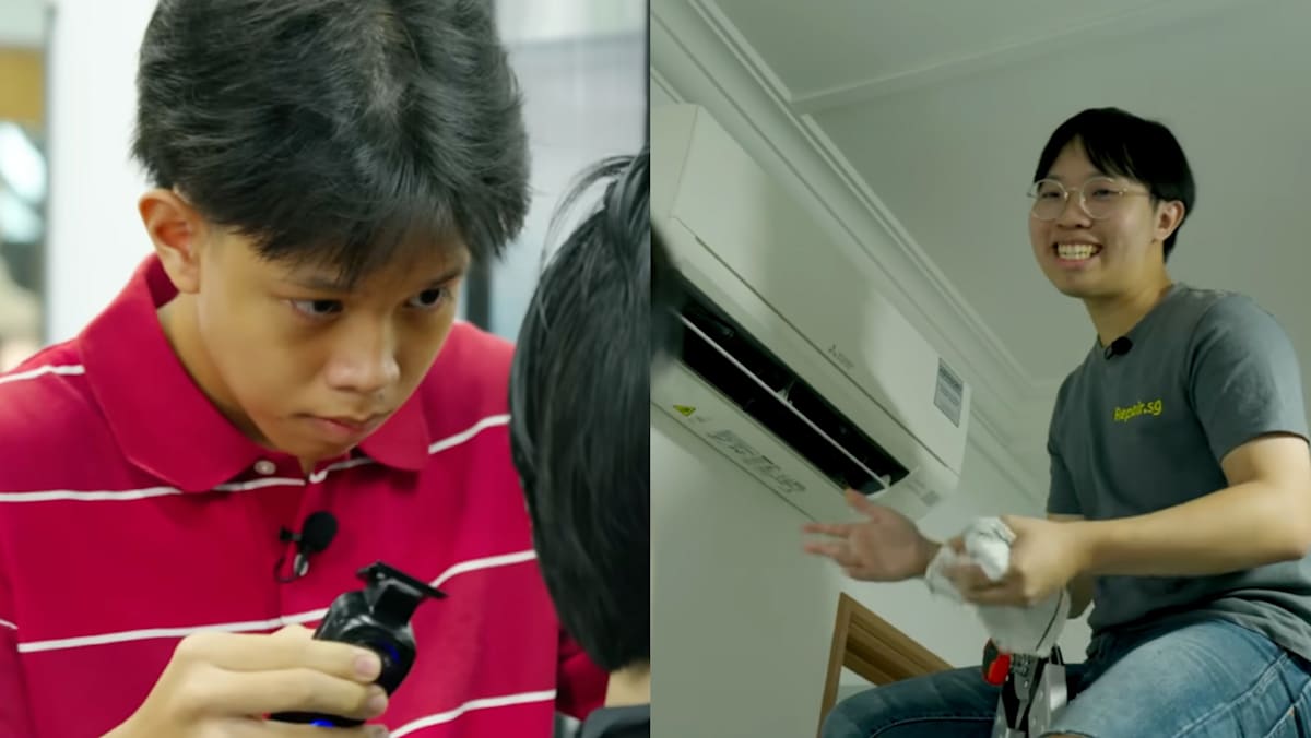 A 15-Yr-Old Barber & A 26-Yr-Old Handyman — Why Are More S’porean Gen Zs Choosing Blue-Collar Jobs?