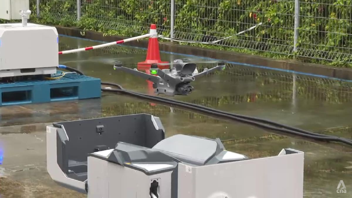 Remotely-operated drones to boost emergency response, surveillance in Singapore’s waters