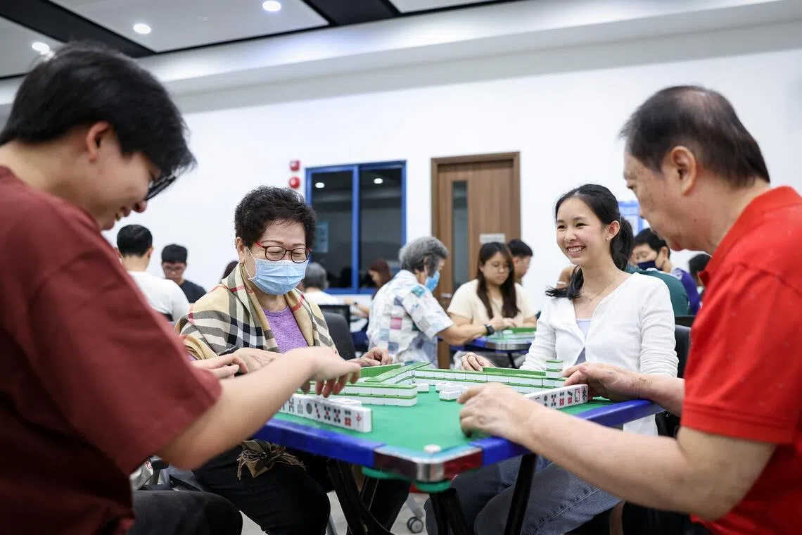 Mahjong builds intergenerational ties in Singapore