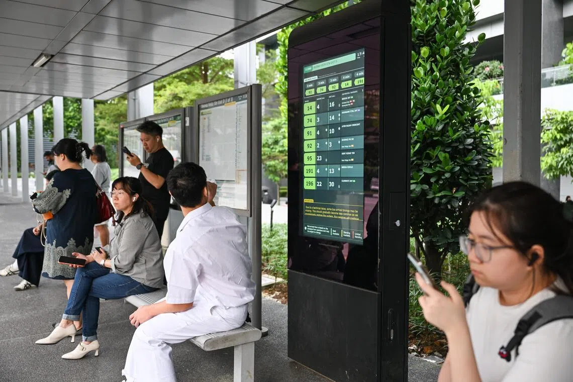 Bus arrival system restoration: 85% by Jan 28