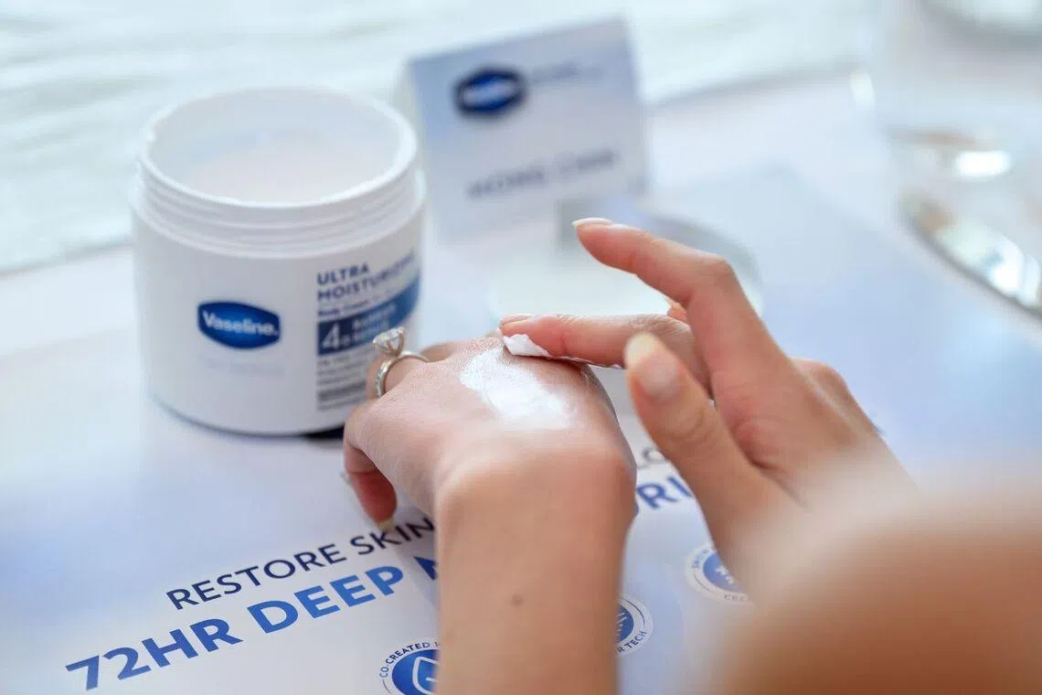 New Vaseline body moisturiser for sensitive skin