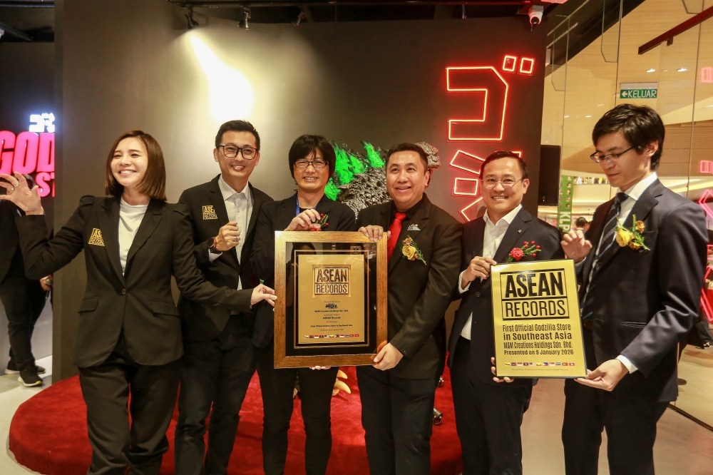New Godzilla store in KL earns two regional records on opening day