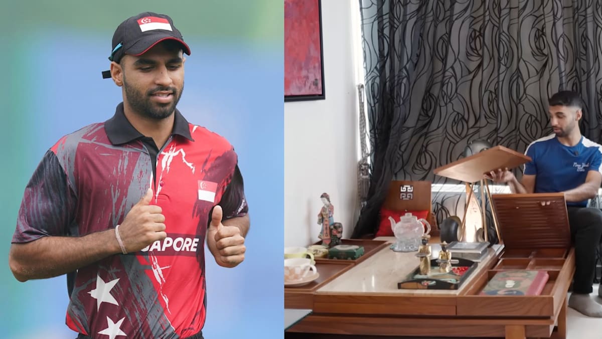 S’pore National Cricket Player Avi Dixit Gives a Tour of His Chinese-Inspired Family Home