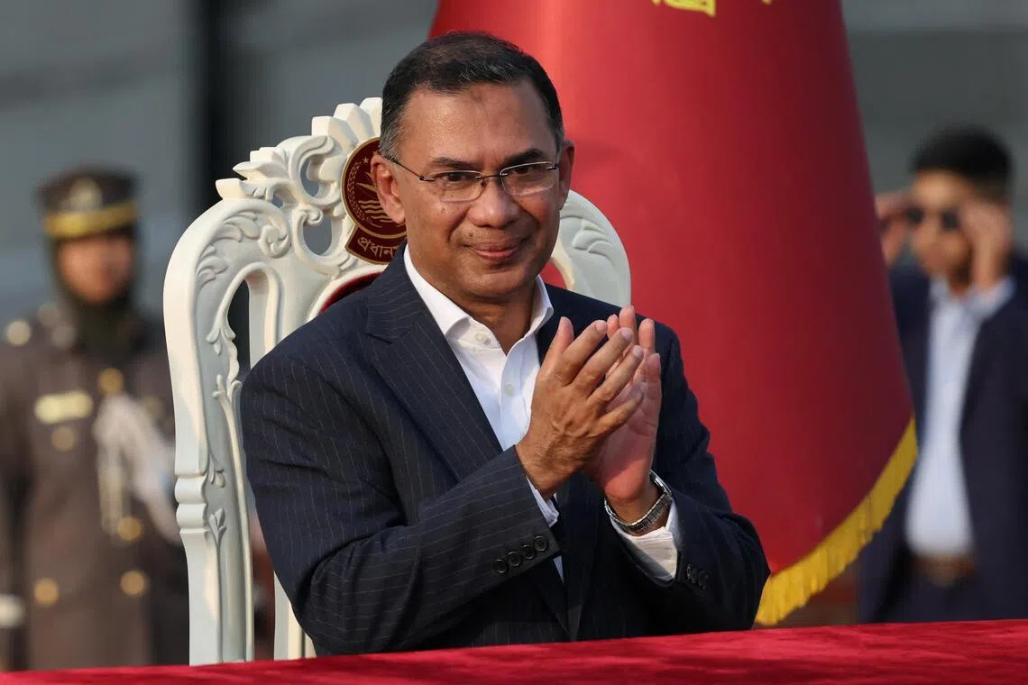 PM Wong congratulates Bangladesh’s Tarique Rahman on election win