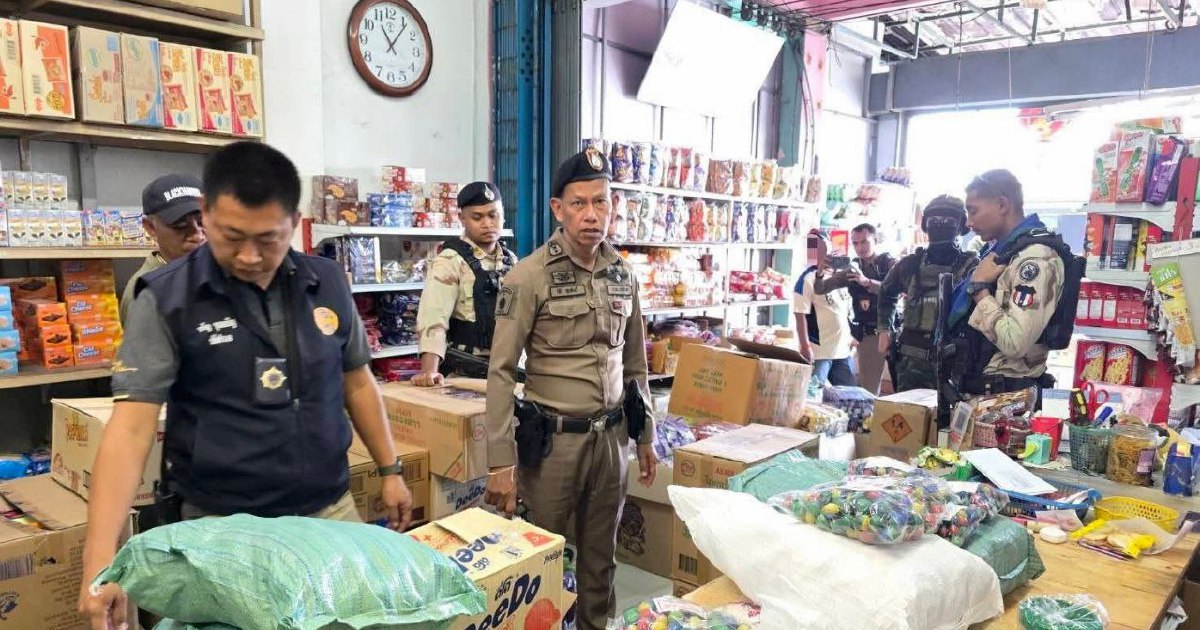 Thai authorities nab two in Sungai Golok fireworks crackdown
