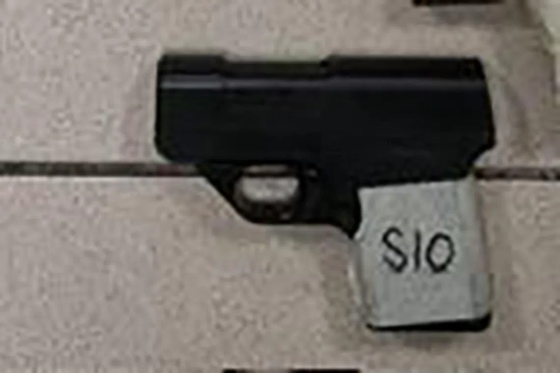 Jail for man who threatened family members with gun-shaped lighter and kept toy rifles, pistols