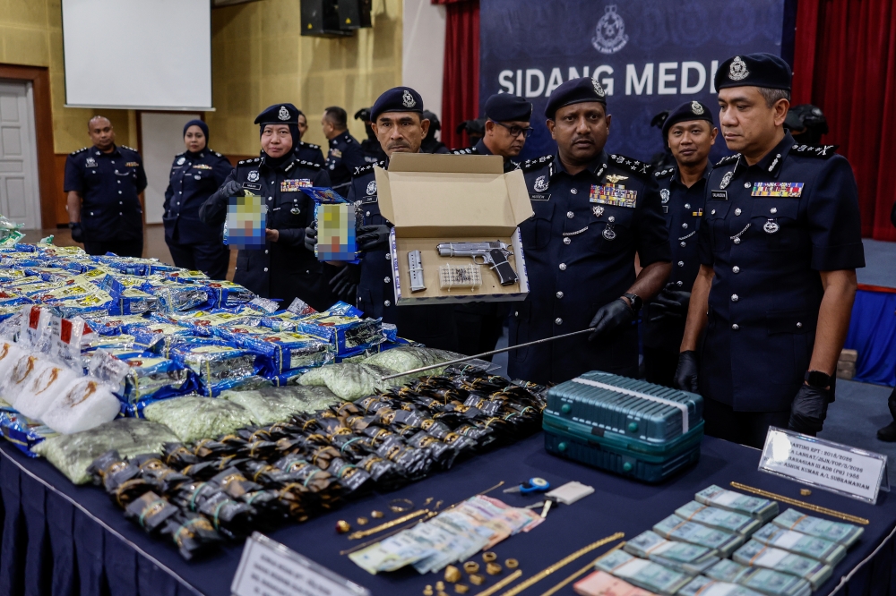 Police bust two drug syndicates in KL and Selangor, seize RM21m worth of narcotics