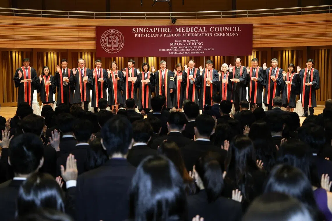 Number of doctors in Singapore grew about 50 per cent over 10 years, with 6 in 10 trained here