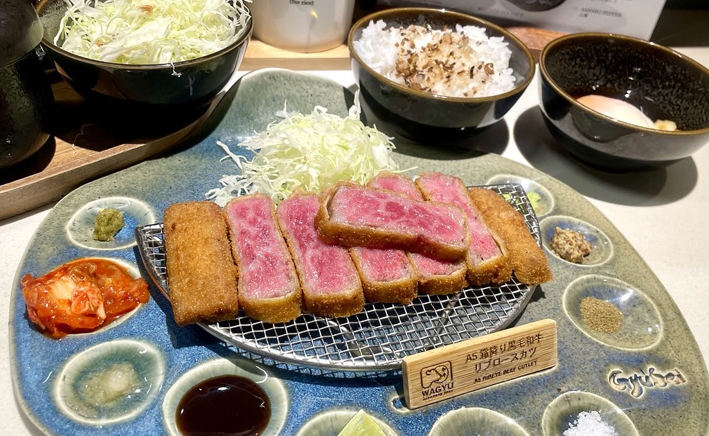 SG Food on Foot | Singapore Food Blog | Best Singapore Food | Singapore Food Reviews: Gyusei Gyukatsu Wagyu Steakhouse @ Hotel Clover