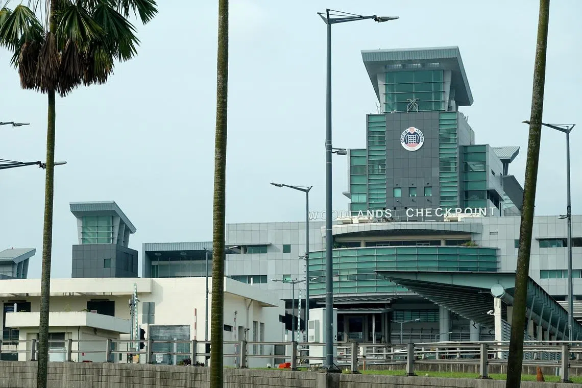 59 motorists punished for traffic offences including queue jumping at Woodlands Checkpoint