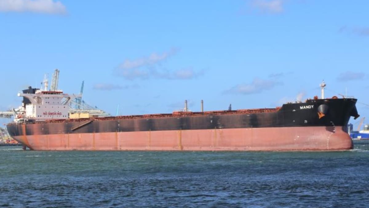 2 crew members dead after fire on Singapore-registered bulk carrier