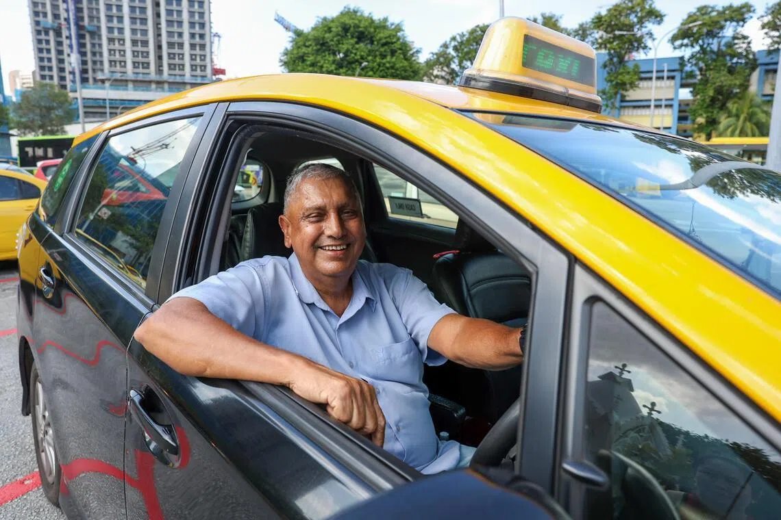 Singapore’s last 5 yellow-top taxi drivers near the end of the road