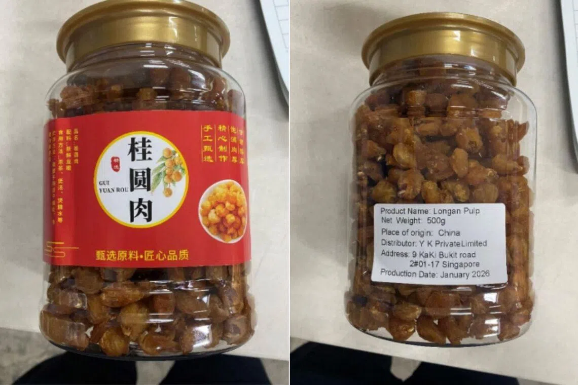 Longan product recalled after undeclared allergen detected: SFA
