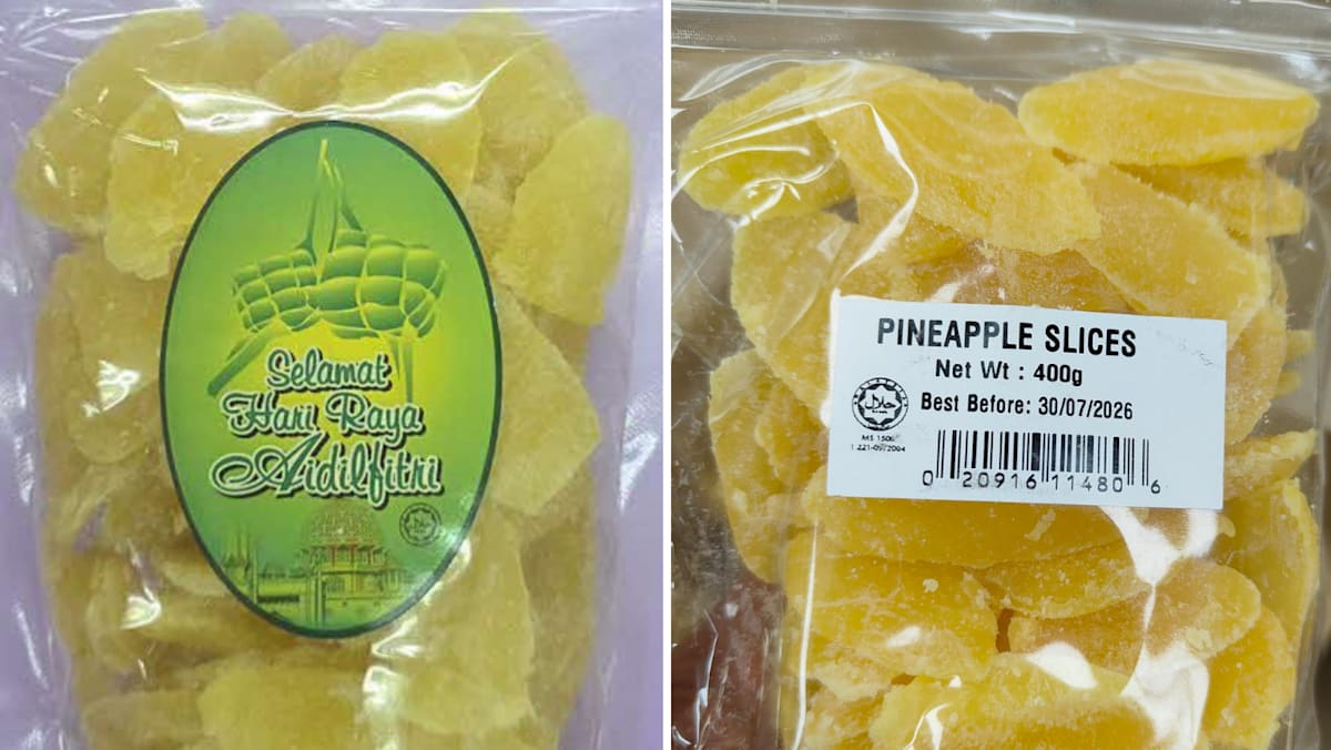 SFA recalls dried pineapple slices over presence of undeclared allergen