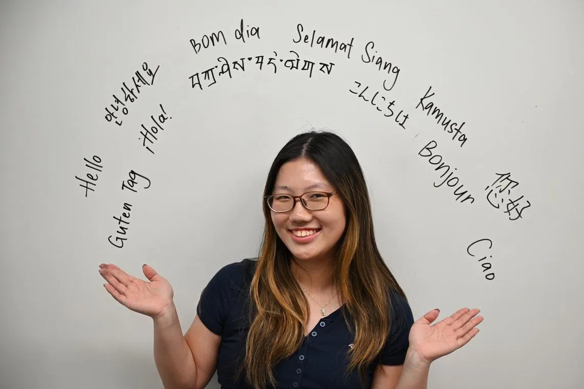 S’porean teen’s quest to learn multiple languages