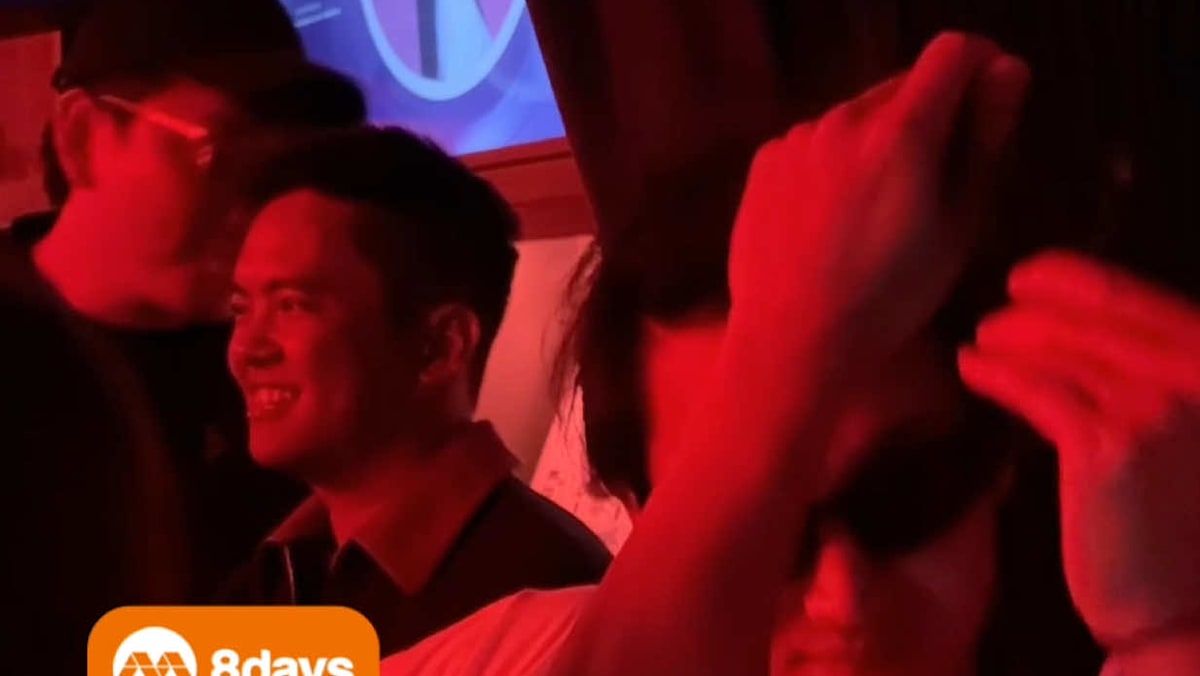 Our table at Bae’s Cocktail Club was just next to the