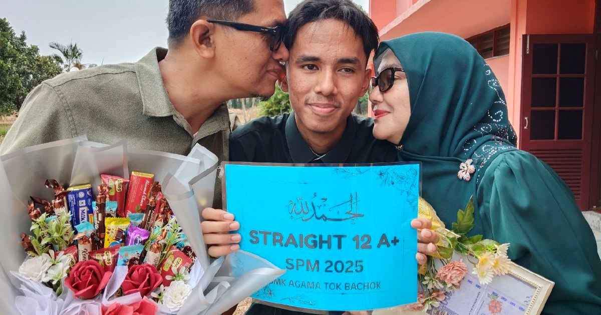 SPM 2025: 12A+ Kelantan student inspired by mother’s unfulfilled dream