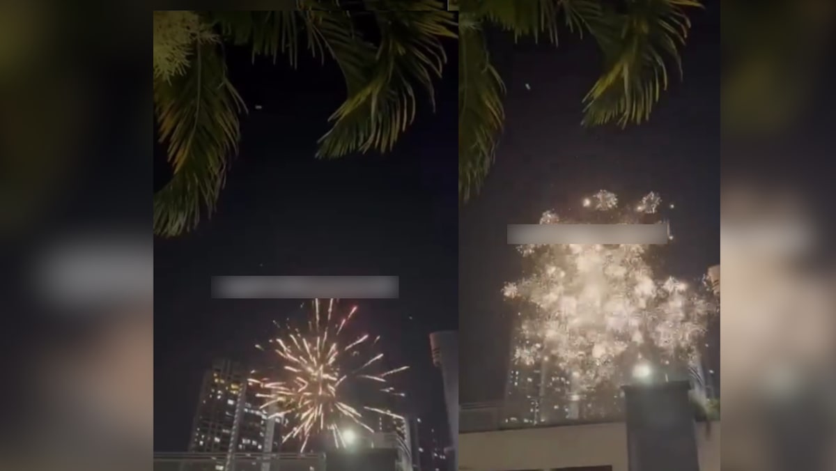 Police investigating after fireworks seen at Ghim Moh