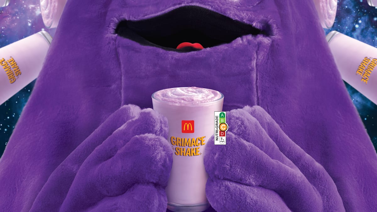 Viral Grimace Shake finally lands in McDonald’s Singapore along with new spicy tomato ebi burger
