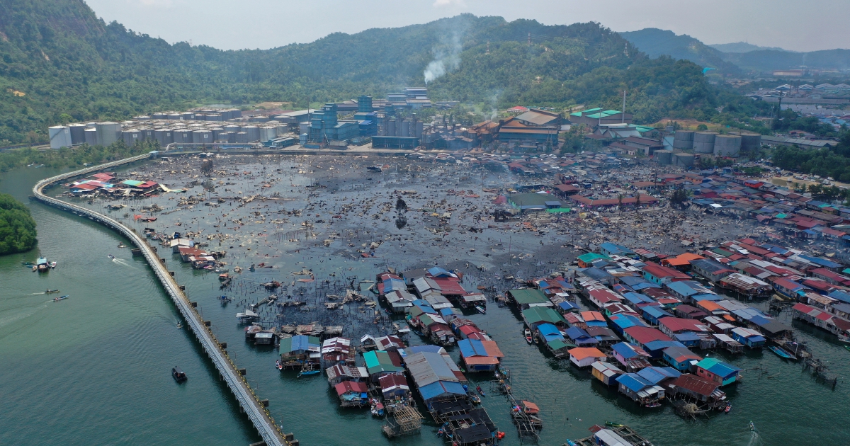 Six relief centres open for over 200 people affected by massive Sandakan fire