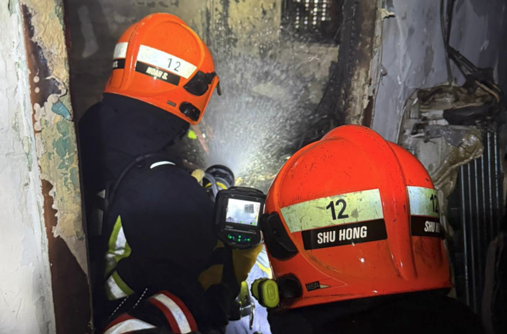 About 50 evacuated, one hospitalised after fire in Yishun HDB flat in Singapore