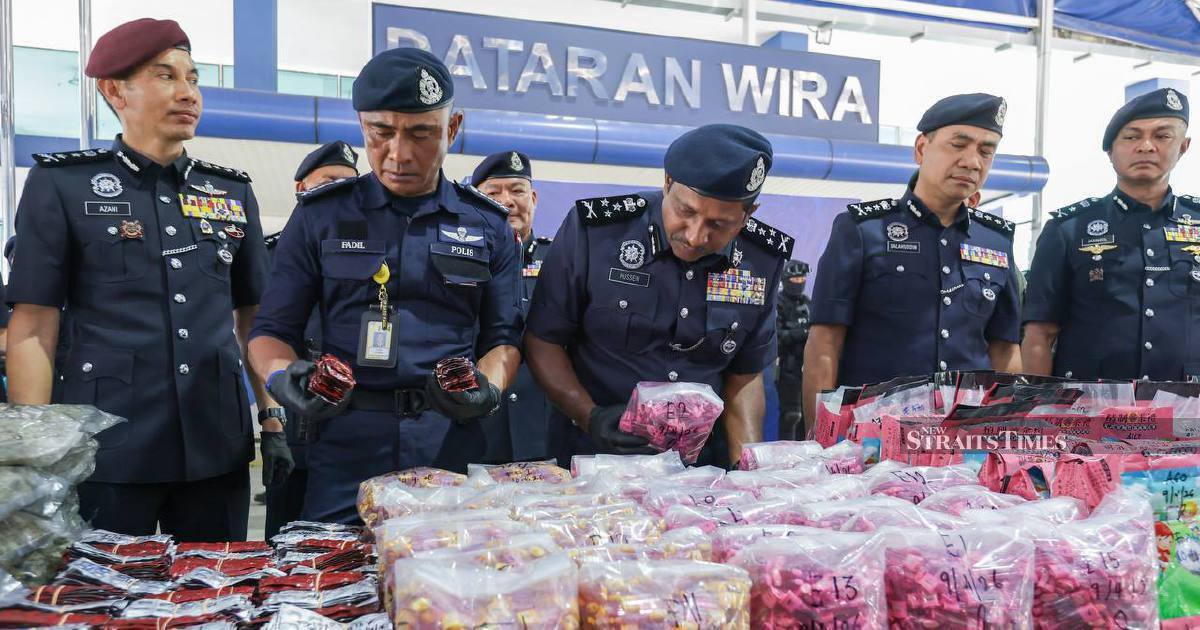 Ops Langka: Police cripple syndicate, seize RM13.68mil worth of cannabis