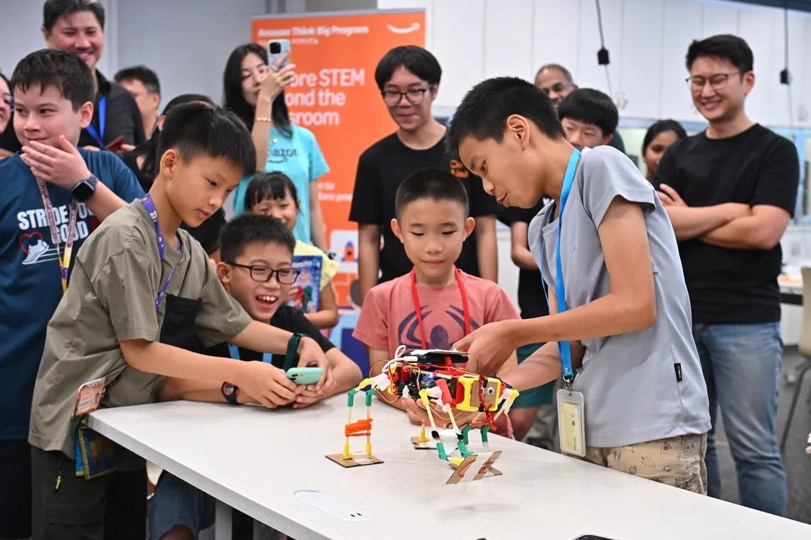 Free AI and robotics workshops for 1,200 students, underserved youth under Amazon programme