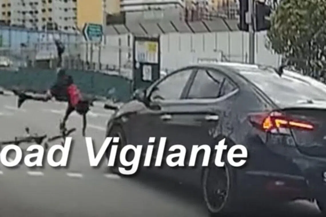 9-year-old cyclist taken to hospital after accident with car in Ang Mo Kio; driver arrested