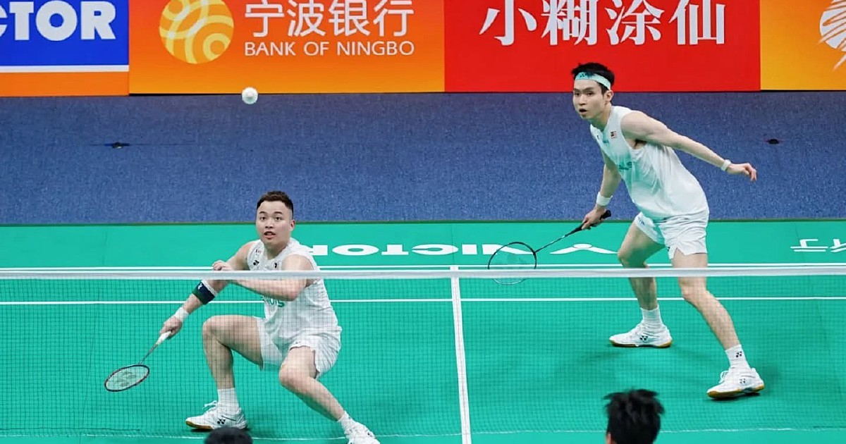 Aaron-Wooi Yik show nerves of steel