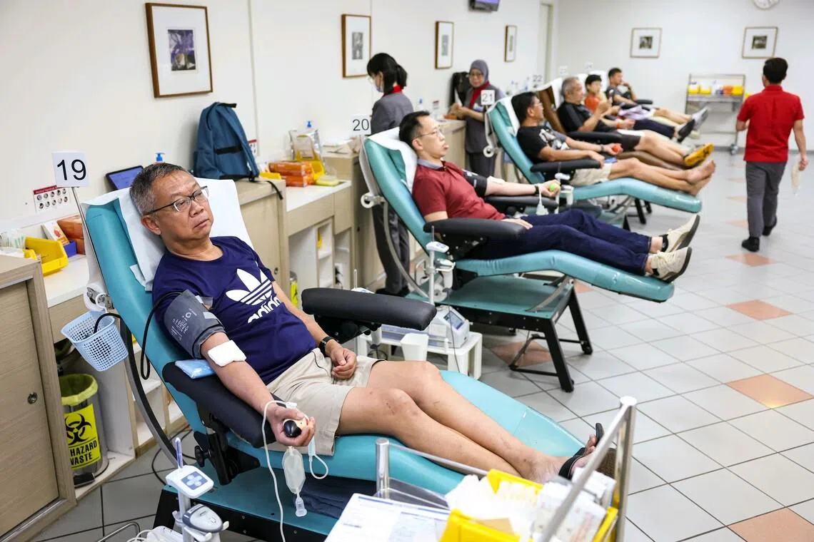 Healthpoint rewards to be given to blood donors from 2026 second half, to avert possible shortage