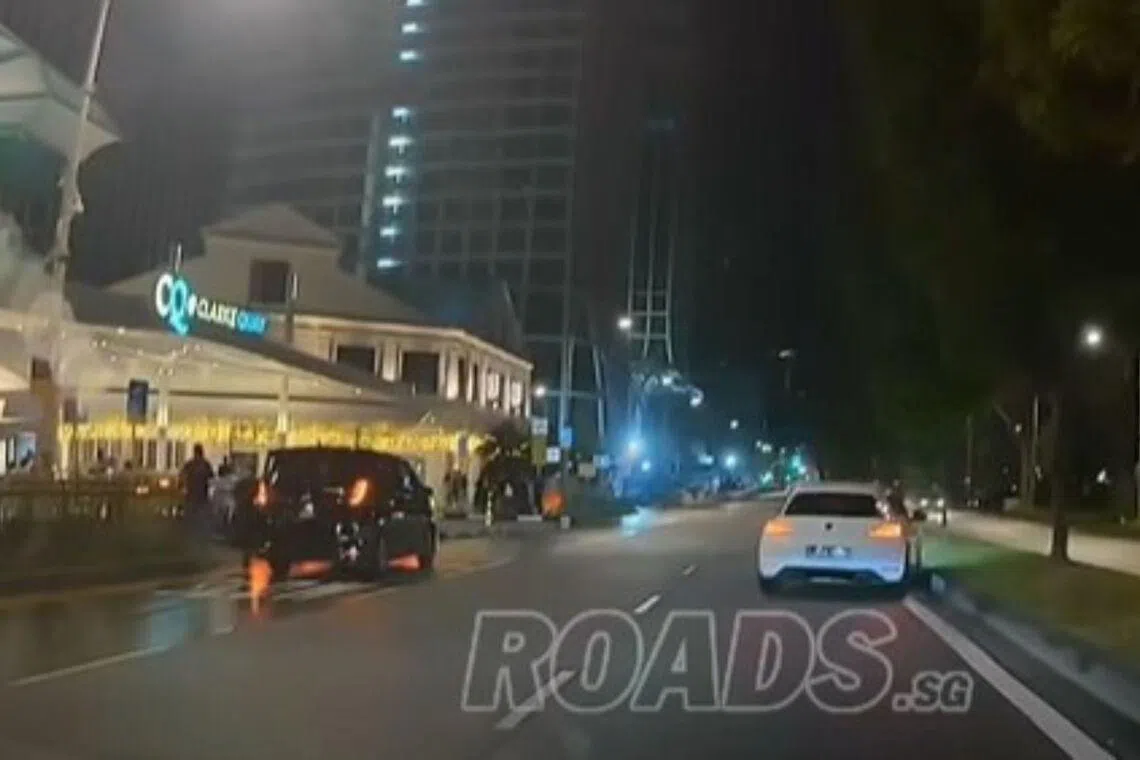 Man arrested for drink driving after accident in Clarke Quay