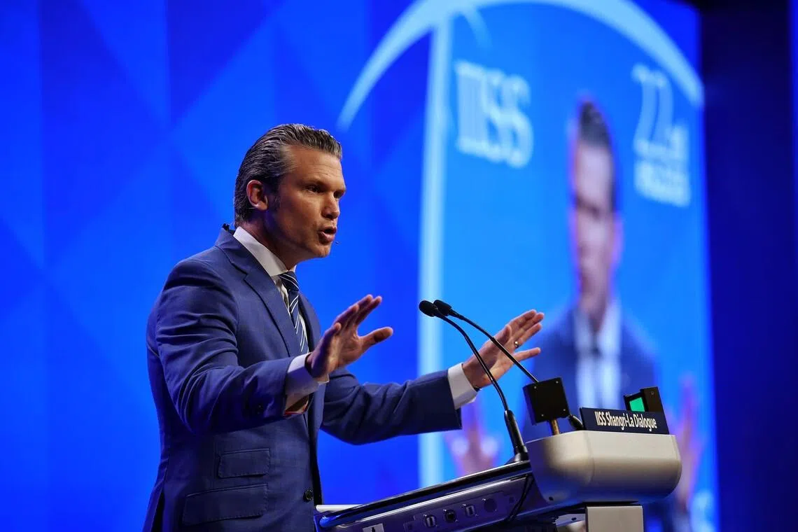Pete Hegseth in Singapore for Shangri-La Dialogue