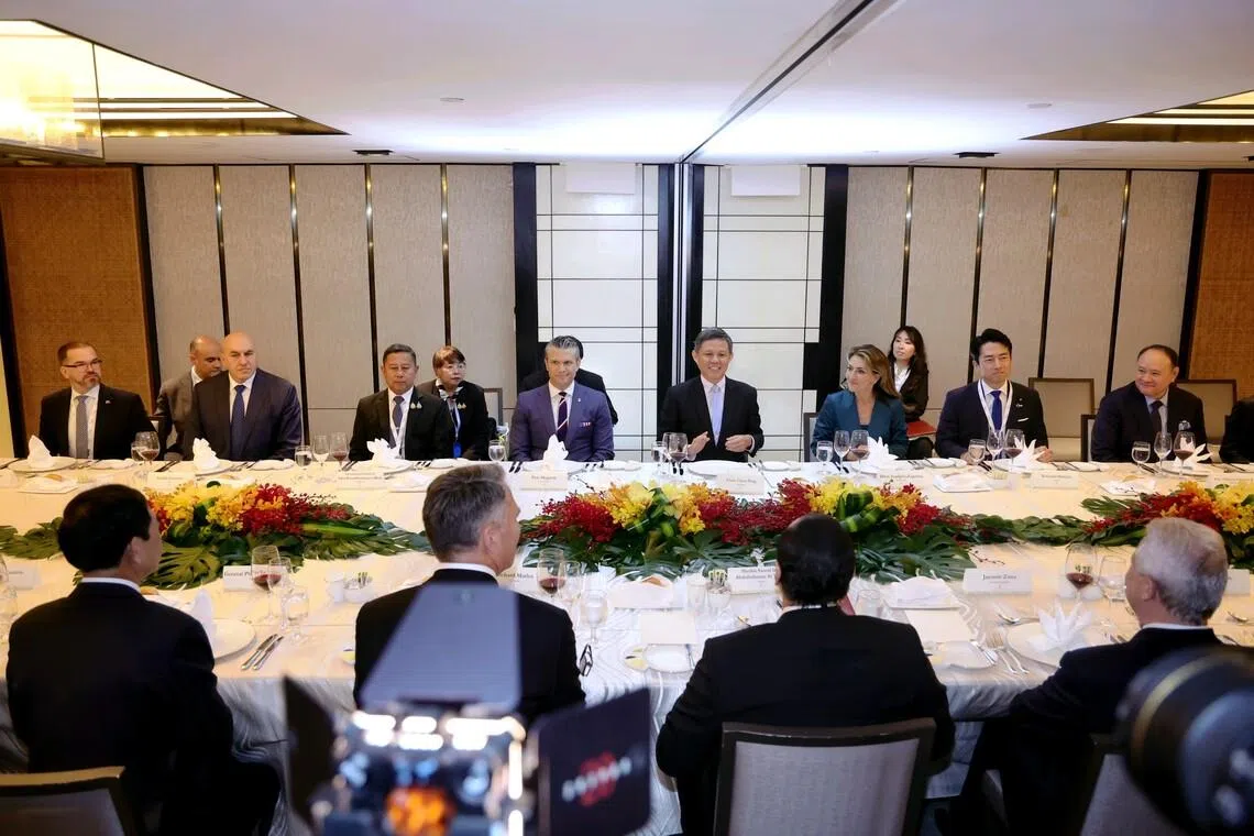 Countries need to build trust as defence spending rises, says Chan Chun Sing