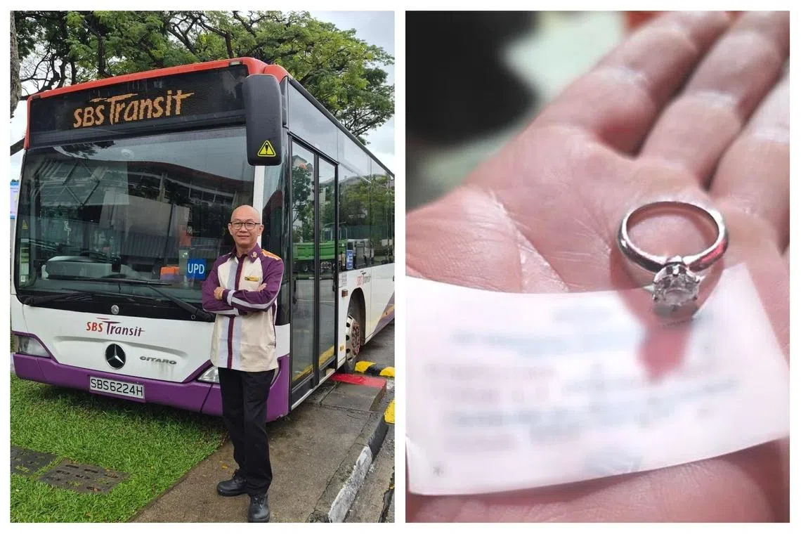 SBS bus driver returns ,000 diamond ring