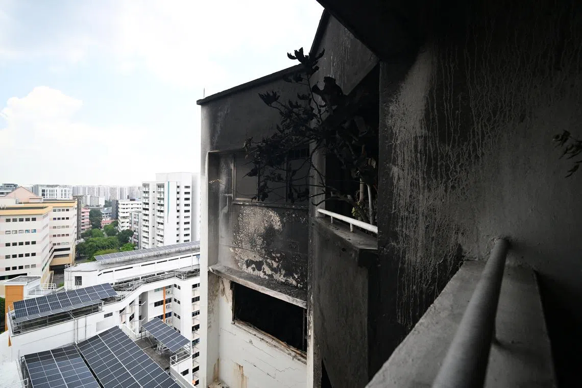 Man charged with mischief by fire; Joo Seng flat blaze saw 10 victims sent to hospital