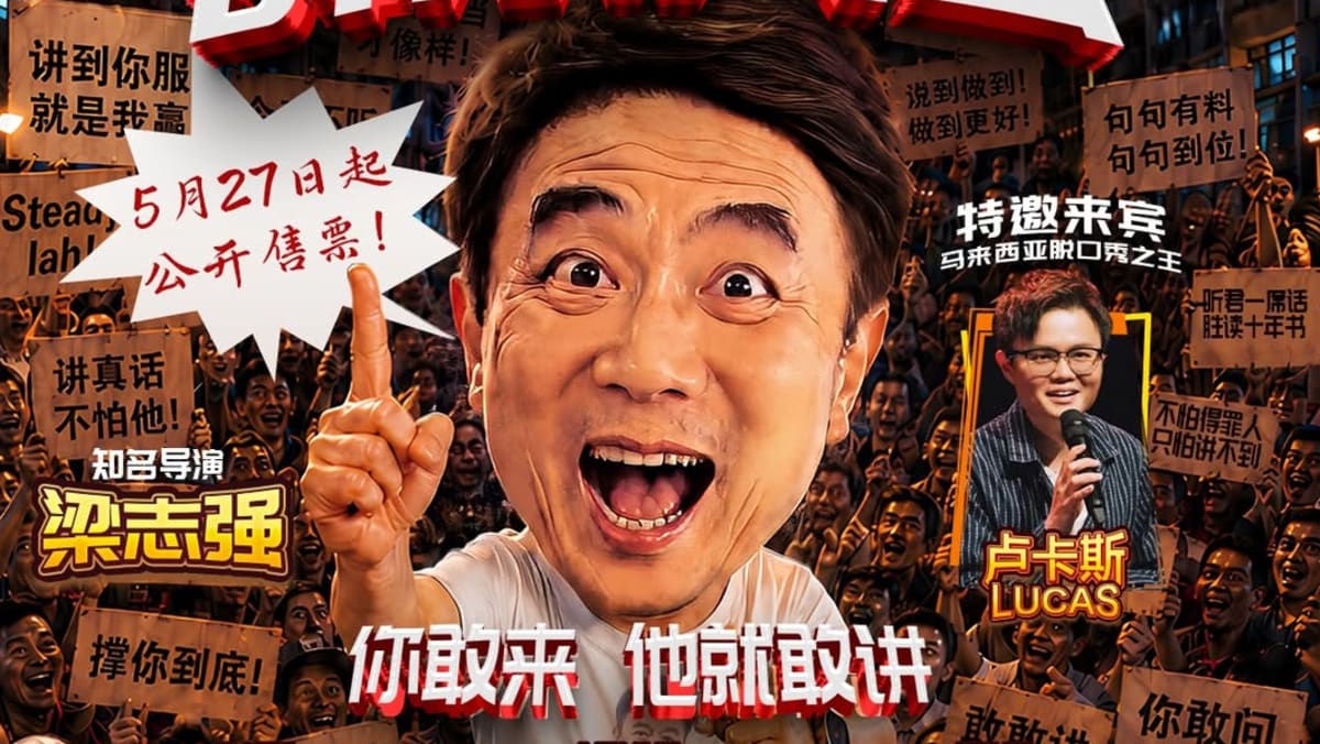 Director Jack Neo to make stand-up comedy live show debut