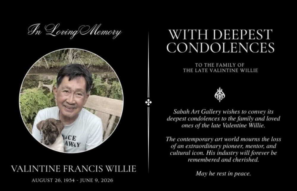 Sabah-born Valentine Willie, key figure in South-east Asian contemporary art, dies at 71