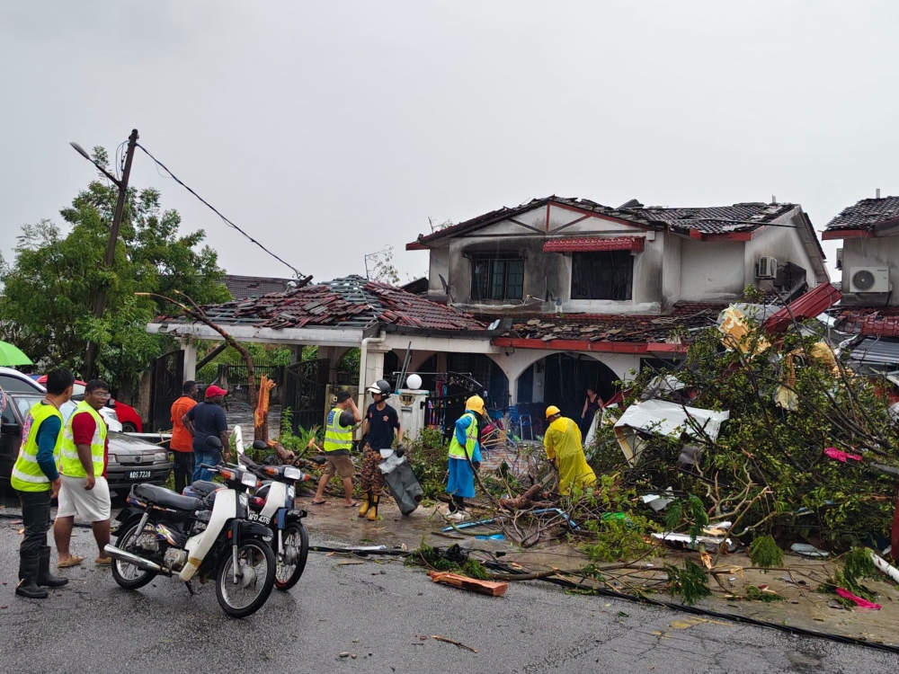 No deaths reported in Bercham storm that ripped up 248 homes, say Ipoh police