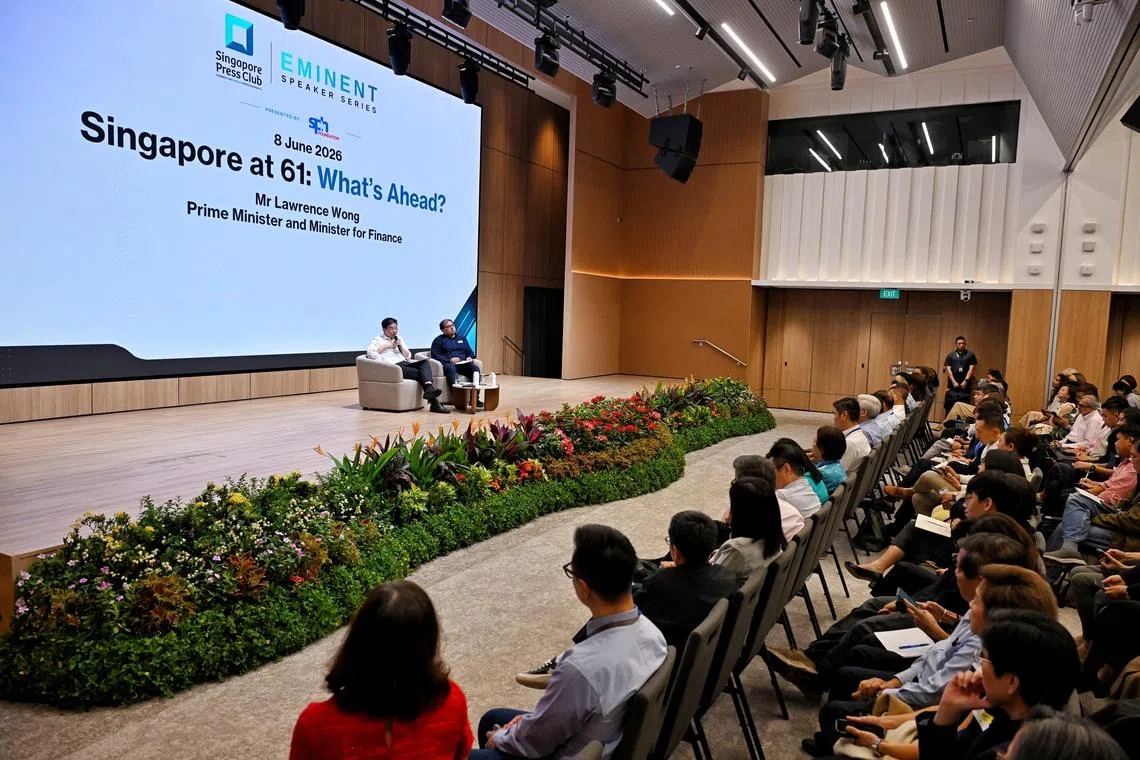 PM Wong on population, AI-enabled disinformation and whether a Cabinet reshuffle is coming