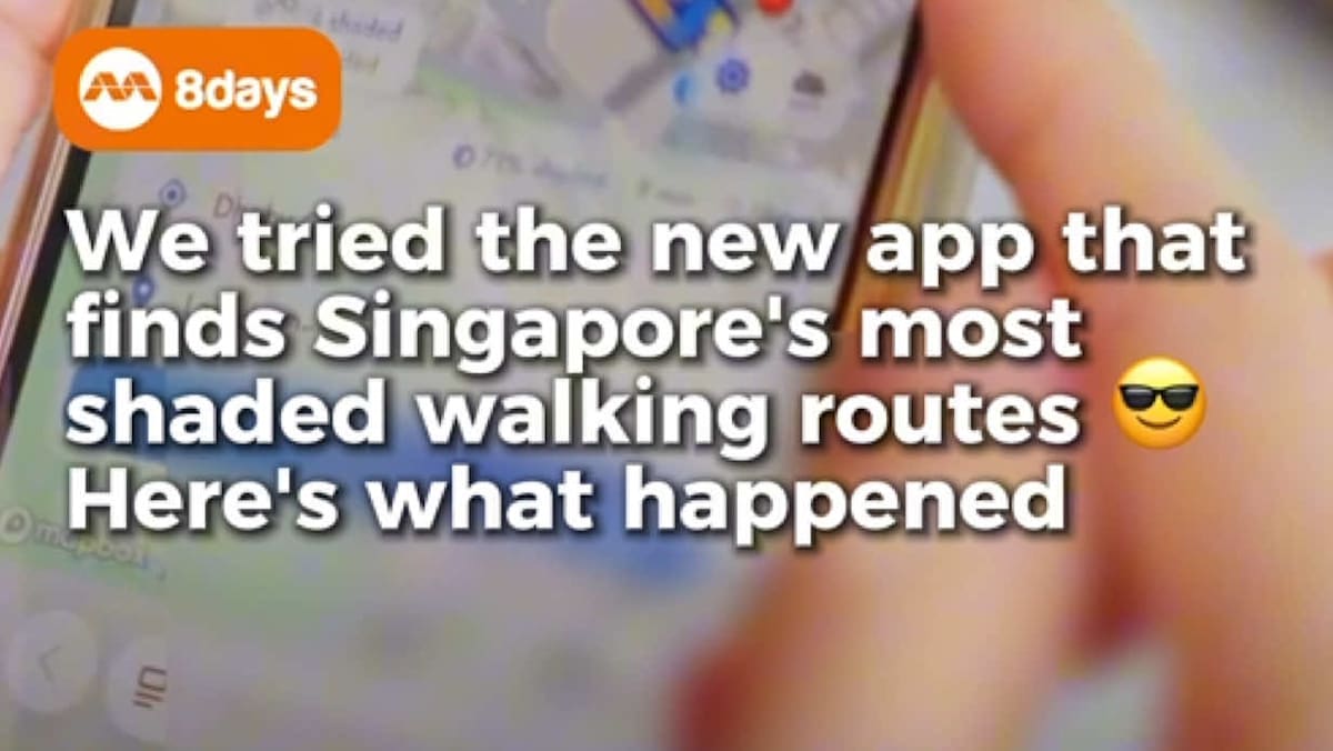 Singapore’s heat can make even short walks feel