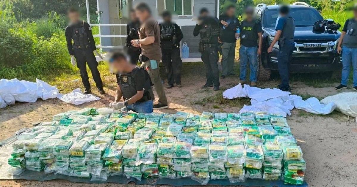 Thai authorities seize 500kg of syabu destined for Malaysia